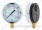 4" General pressure gauge with three screw in the case and chrome bezel