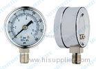 Standard 0 15 psi pressure gauge instrument for measuring gas pressure
