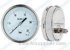 High precision welding pressure gauge 160mm with polish stainless steel case