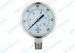 SS Pressure gauge with stainless steel connectors 100mm snap bezel