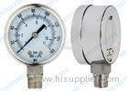 2.5" Air pressure gauge stainless steel