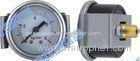 Black steel case dry pressure gauge