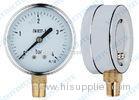 Low pressure gauge / dial size pressure gauge with brass connection