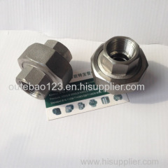 Threaded Union NPT/BSP stainless steel/carbon steel union 3000lbs