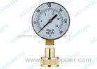 2.5 Inch Pressure Gauge Meter with swivel brass hose connection at the bottom