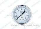 High accuracy Back dry pressure gauge 30inHg ( vacuum ) through 15000psi