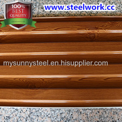 New Product Wooden Grain Pattern Steel Coil