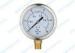 100mm Hydraulic oil filled pressure gauge blowout protection CE Standard