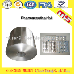 Soft Aluminium Foil for Pharmaceutical