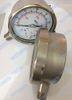 OEM and ODM All stainless steel pressure gauge with oil filled 100mm bottom