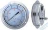 Oil filled water pressure gauge with stainless steel front flange