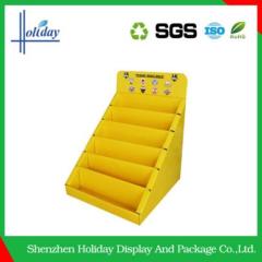 Assembled Colorful design cardboard store counter display