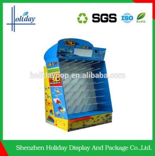 Recyclable Graphics customization cardboard store counter display