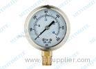 2.5 Inch Roll ring type Liquid pressure gauge pressure measurement equipment
