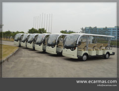 ECARMAS electric 11 seats people moving open bus