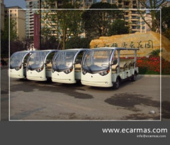 ECARMAS 14 seats electric open bus for sale