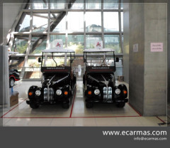 ECARMAS electric 6 seats open classic car