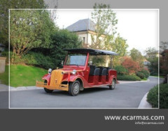 ECARMAS electric 8 seats open classic cart