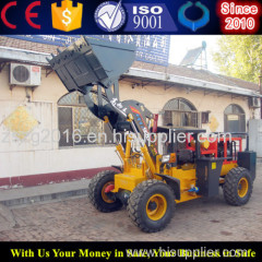 Small wheel loader fron loader price