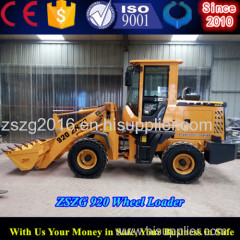 front diesel small wheel loader for sale