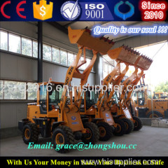 ZSZG 2T small front wheel loader for sale