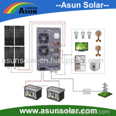 Asun Solar Power Inverter /MPPT Controller/Off-Grid Inverter/ LCD/MPPT/Pure Sine Wave Inverter/3000W/Low Frequency