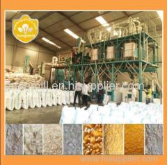 Gorgeous capacity corn maize milling machinery for sale
