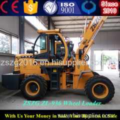 small construction machine mini wheel loader with CE