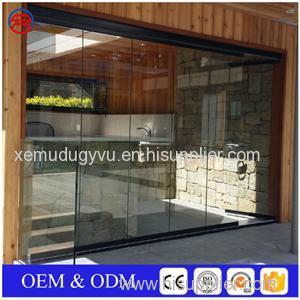 Exterior Sliding Doors Clear Tempered Glass For Patio