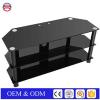 TV Stand Black Glass Table Tops