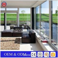 Residential Aluminum Frame Insulated Tempered Glass Walls For Living Room