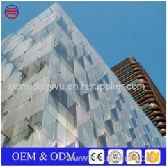 10.38mm PVB Laminated Tempered Glass Curtain Walls