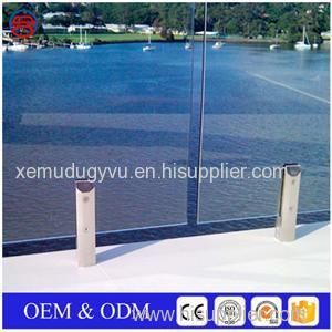 Clear Frameless Tempered Glass Railings For Swimming Pool