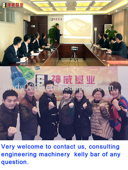 Xuzhou SW Factory Interlock Kelly Bar for Yutong 230 Drilling Rig