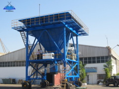 Rubber-Mobile type hopper for port cargo loading