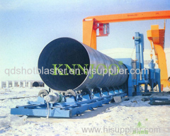 China Surface Cleaning Equipment Steel Pipe Shot Blasting Machine