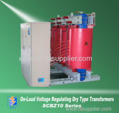 On-voltage regulating dry type transformer