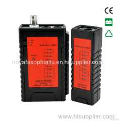 cable tester for RJ45 RJ11 BNC