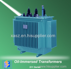 30-2500KVA 3 phase high voltage oil-immersed step down electrical power transformer