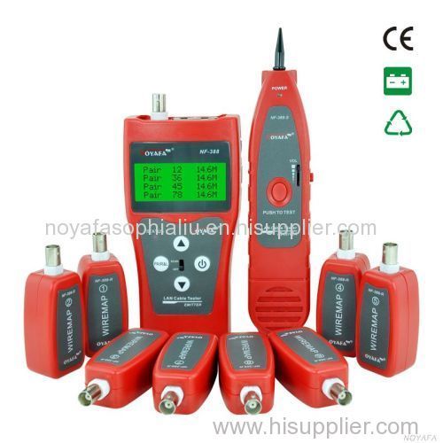 with 8 remote cable tester & wire tracker