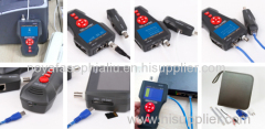 RJ45 RJ11 cable tester & POE tester & ping tester