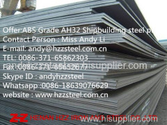 ABS AH32 Shipbuilding Steel Plate.