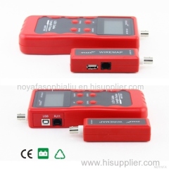 cable length tester RJ45 RJ11 USB BNC WIRE FAULT LOCATOR