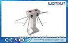 304 Stainless Intelligent Pedestrian Turnstile Gate Double Motor Vertical