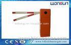 Red Automatic Intelligent Car Park Barriers With Wind Cooling System