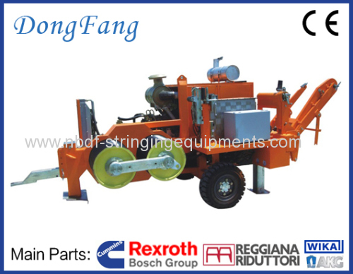 16 Ton Overhead Tension Stringing Equipments for four conductors