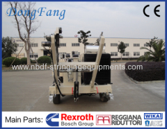 9 Ton Cable Tension Stringing Equipments with Italy R.R. Reducer