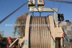 8 Ton Cable Tension Stringing Equipments with German Deutz engine