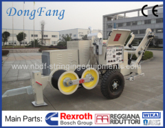 60 KN Cable Tension Stringing Equipment with Germany Rexroth pump