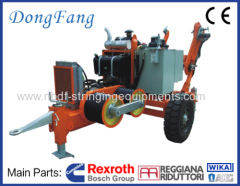 40 KN Cable Tension Stringing Equipments with Cummins engine